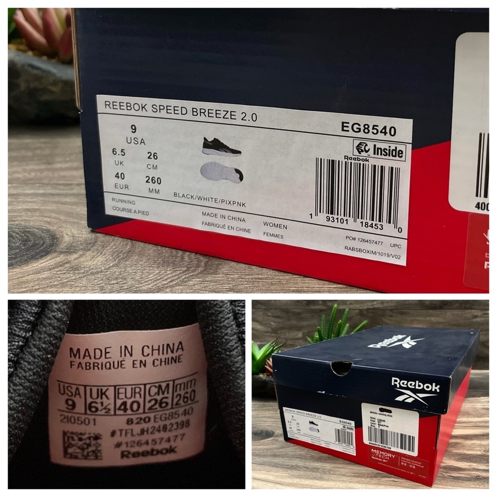 NIB Reebok Speed Breeze 2.0 Running Shoes - Picture 2 of 12